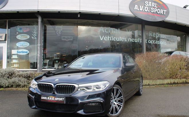 BMW Serie 5 (g30) 520da 190 xdrive m sport origine f Bleu de 2019
