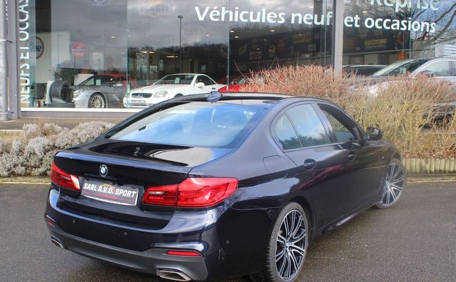 BMW Serie 5 (g30) 520da 190 xdrive m sport origine f Bleu de 2019