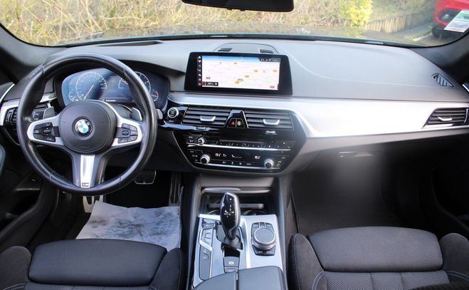BMW Serie 5 (g30) 520da 190 xdrive m sport origine f Bleu de 2019