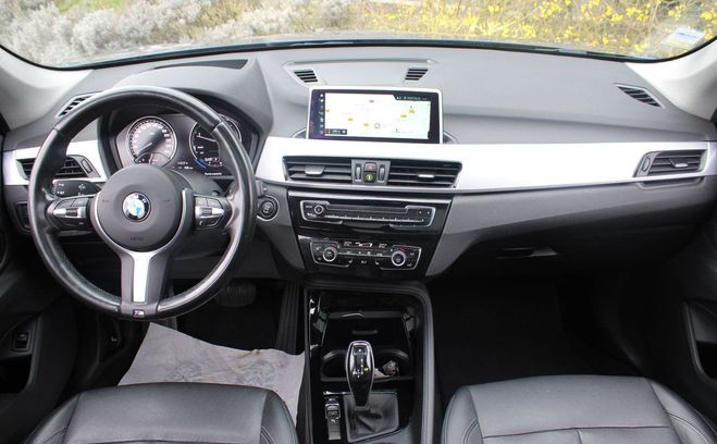 BMW X1 (f48) (2) sdrive20d xline bva8 seconde m Bleu de 2018