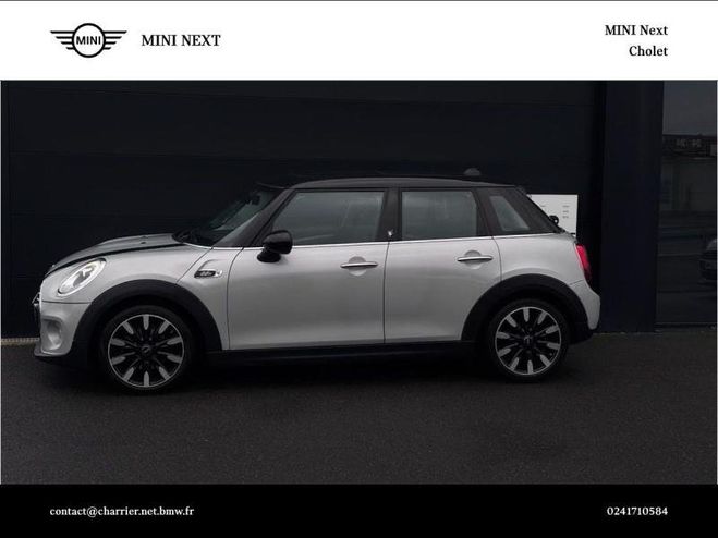 Mini Cooper 5 Portes 136ch Blackfriars BVA White Silver de 2017