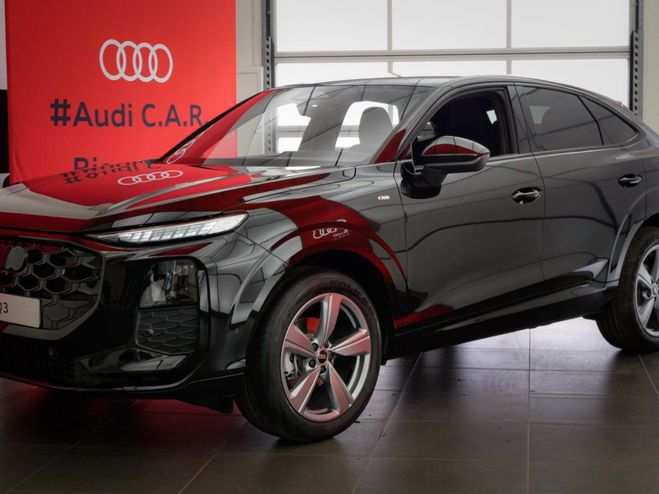 Audi Q3 Sportback TFSI 150 ch Hybride S tronic 7 NOIR MYTHIC METALLISE de 