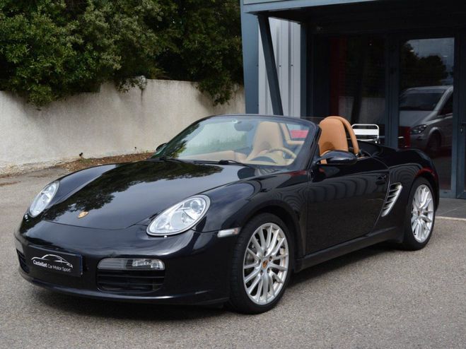 Cliquer pour voir la photo suivante Porsche Boxster 987 2.7L BVM noir Métal de 2007