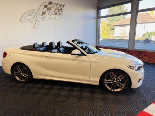 BMW Serie 2 CABRIOLET (F23) 220DA 190CH M SPORT BLANC de 2015