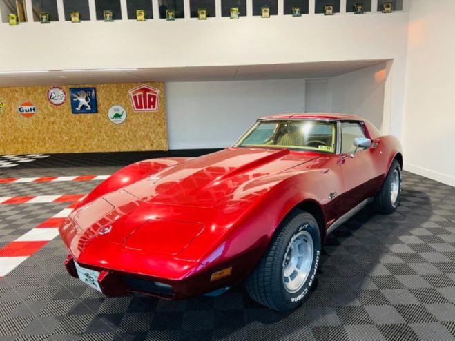 Chevrolet Corvette USA C3 V8 5.7 350CI BORDEAU de 1976