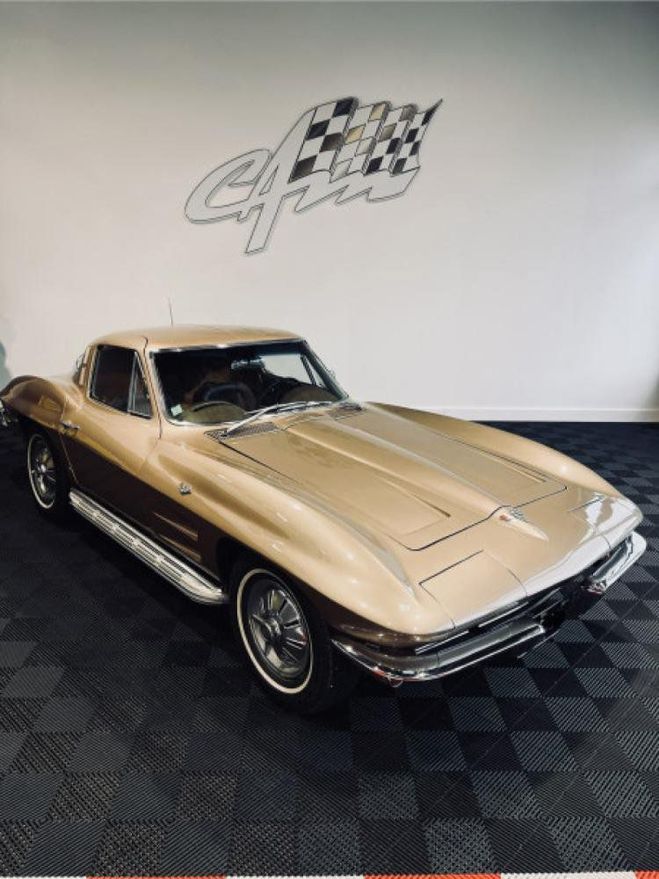 Chevrolet Corvette USA C2 V8 327 5.3L BEIGE de 1965