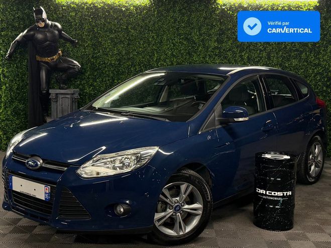 Ford Focus 3 III 1.0 ECOBOOST 100 Cv 35 800 Kms ORI Bleu de 2014