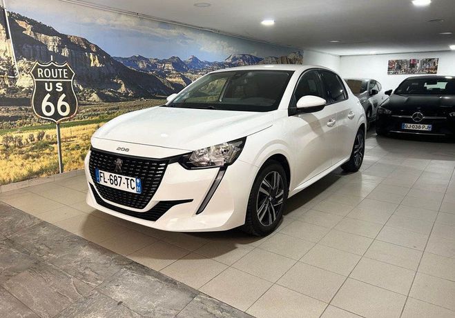 Peugeot 208 1.2 100CH S&S ACTIVE 5 PLACES Blanc de 2019