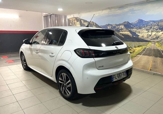 Peugeot 208 1.2 100CH S&S ACTIVE 5 PLACES Blanc de 2019