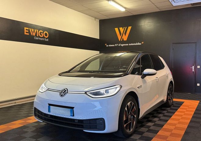 Cliquer pour voir la photo suivante Volkswagen ID.3 205ch 58kwh pro performance bva pompe à Blanc de 2022