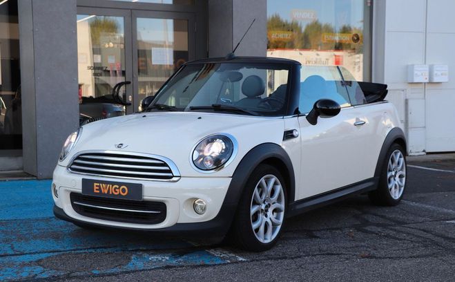 Mini Cooper cabriolet 1.6 120 cuir gps Beige de 2015