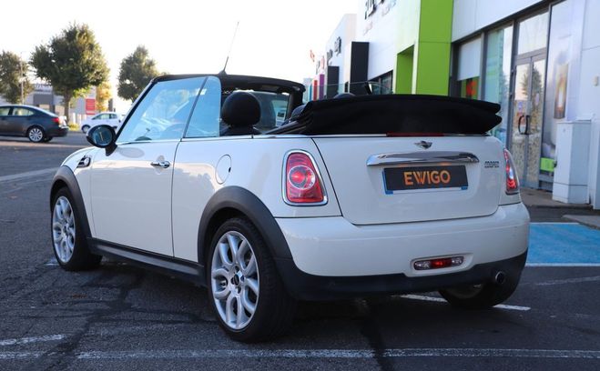 Mini Cooper cabriolet 1.6 120 cuir gps Beige de 2015