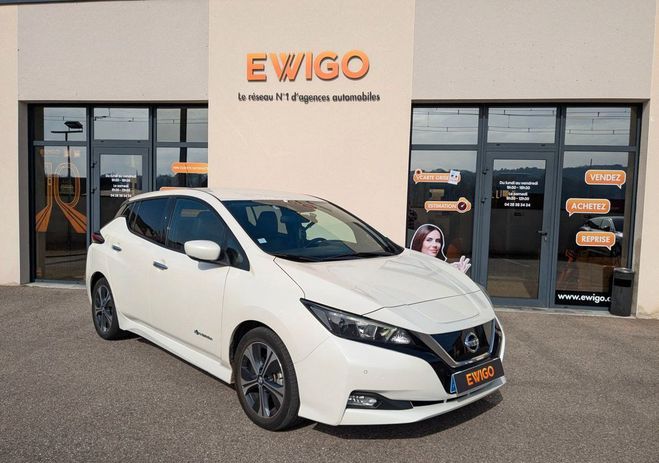 Nissan Leaf electric 150ch 122ppm 40kwh n-connecta - Blanc de 2018