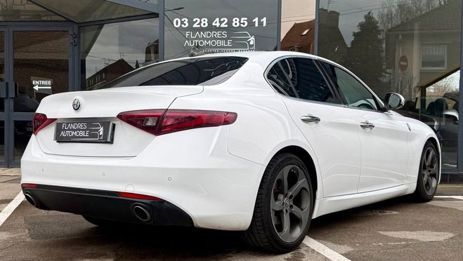 Alfa romeo Giulia 2.2 Diesel 180 ch Super Blanc de 2016