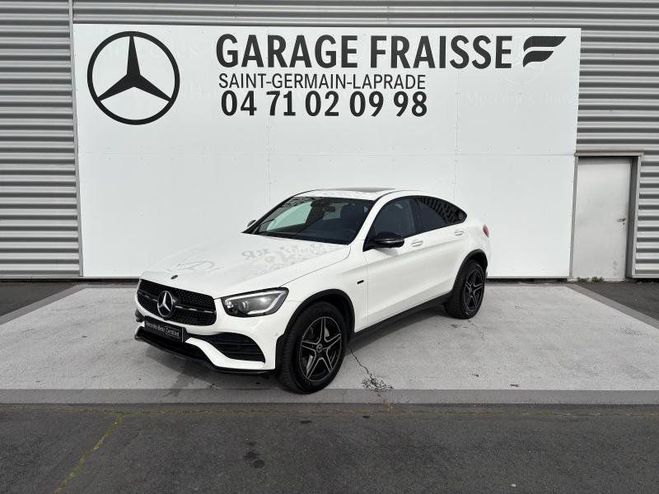 Cliquer pour voir la photo suivante Mercedes GLC Coupé 300 e 211+122ch AMG Line 4Matic 9G Blanc Polaire de 2021