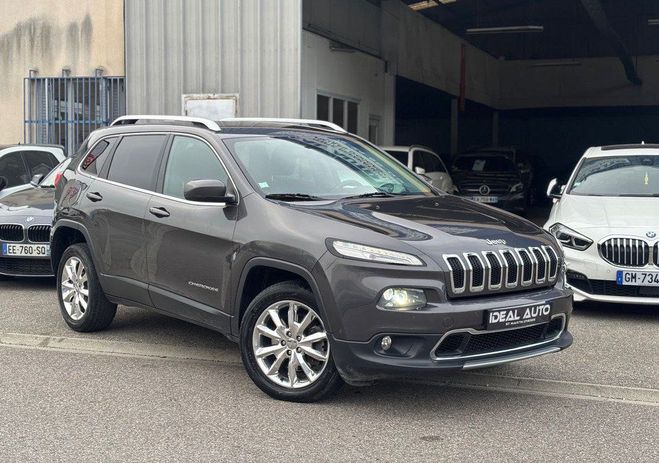 Jeep Cherokee IV 2.0 Multijet 170 Limited 4WD BVA Gris de 2014