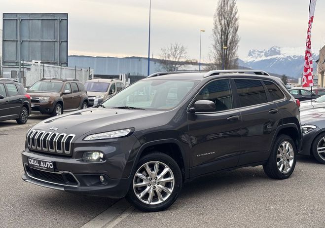 Jeep Cherokee IV 2.0 Multijet 170 Limited 4WD BVA Gris de 2014