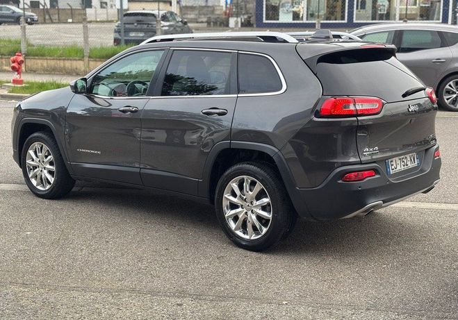 Jeep Cherokee IV 2.0 Multijet 170 Limited 4WD BVA Gris de 2014