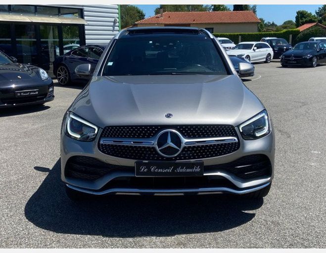 Mercedes GLC 220 D 194CH AMG LINE 4MATIC 9G-TRONIC Gris C de 2019