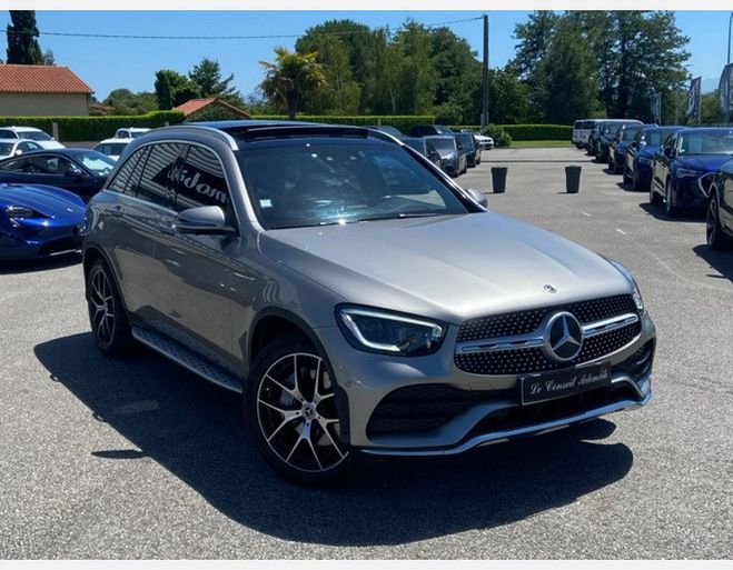 Mercedes GLC 220 D 194CH AMG LINE 4MATIC 9G-TRONIC Gris C de 2019
