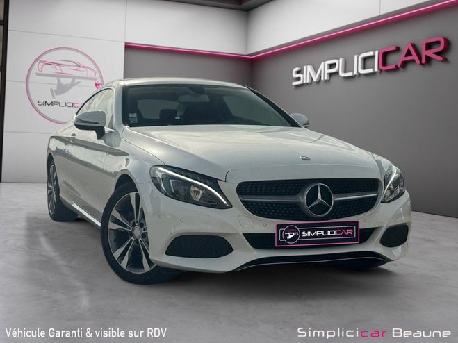 Mercedes Classe C Coupe Sport 180 7G-Tronic Plus A Executi Blanc de 2016