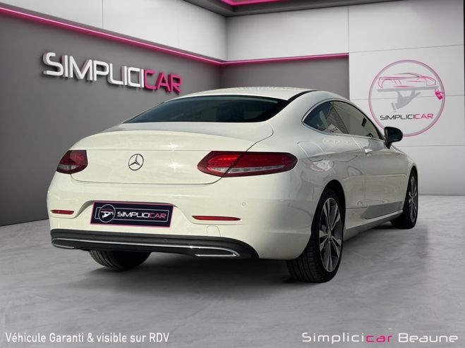 Mercedes Classe C Coupe Sport 180 7G-Tronic Plus A Executi Blanc de 2016