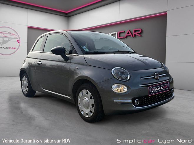 Fiat 500 C SERIE 6 1.2 69 ch Pop Gris de 2018