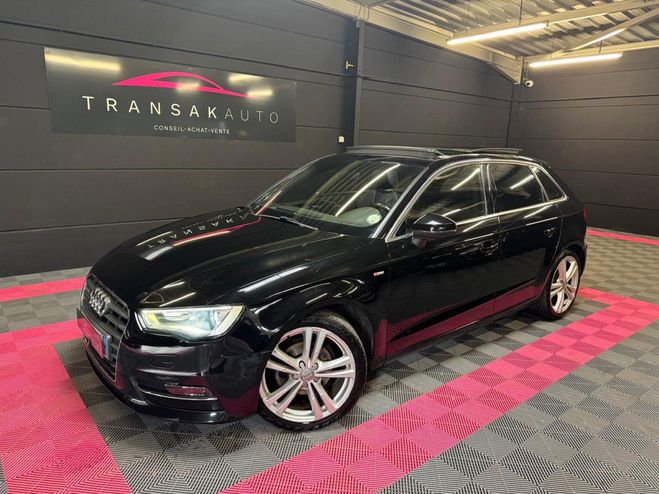 Audi A3 Sportback 2.0 TDI 150 S Line S tronic 6  Noir de 2015