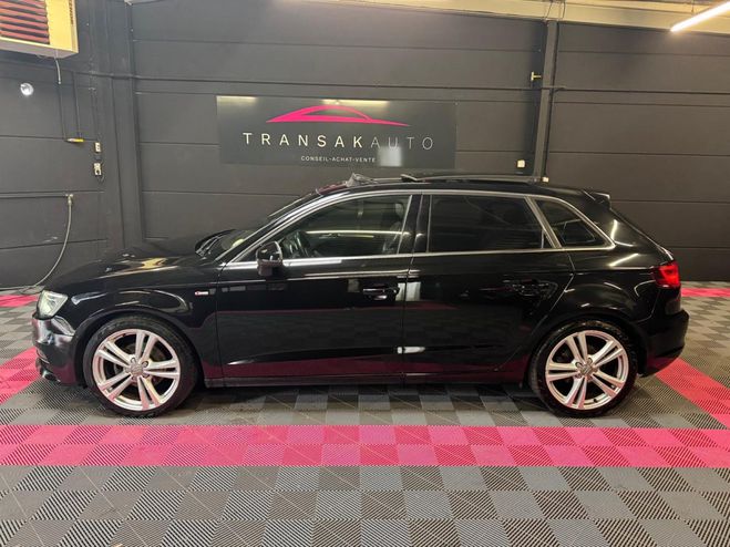 Audi A3 Sportback 2.0 TDI 150 S Line S tronic 6  Noir de 2015