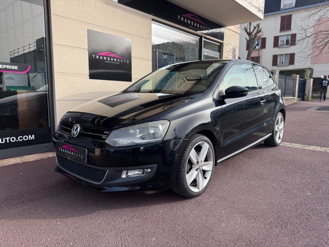 Cliquer pour voir la photo suivante Volkswagen Polo 1.6 TDI 105 CR FAP Sportline Noir de 2011