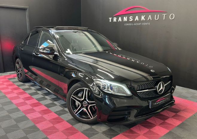 Mercedes Classe C 300 e 9G-Tronic AMG Line SUIVI COMPLET S Noir de 2021
