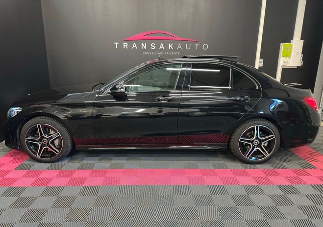 Mercedes Classe C 300 e 9G-Tronic AMG Line SUIVI COMPLET S Noir de 2021