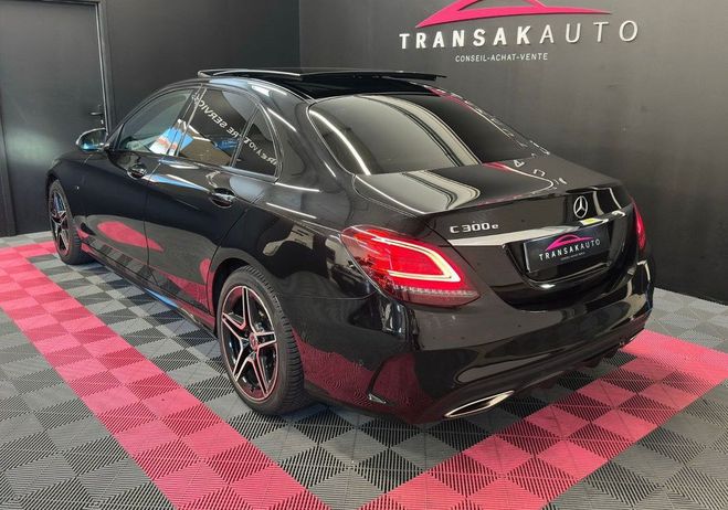 Mercedes Classe C 300 e 9G-Tronic AMG Line SUIVI COMPLET S Noir de 2021