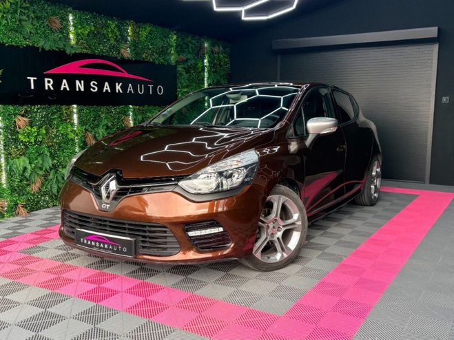 Renault Clio IV TCe 120 ch GT EDC ~ Cam�ra de recul ~ Marron de 2014