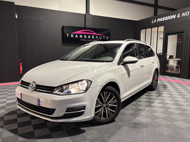 Volkswagen Golf SW 1.4 TSI 125 MultiFuel E85 S�rie Sp�ci Blanc de 2016