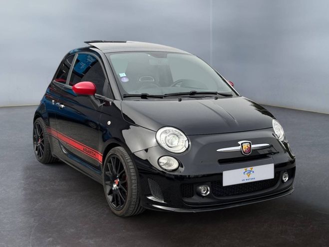Abarth 500 1.4 Turbo T-Jet 135 ** TOIT OURVANT / 4  NOIR de 2010