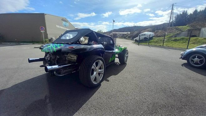 Volkswagen Buggy LM1 1600cm3 deux carbus weber IDF 40 NOIR/VERT de 1963