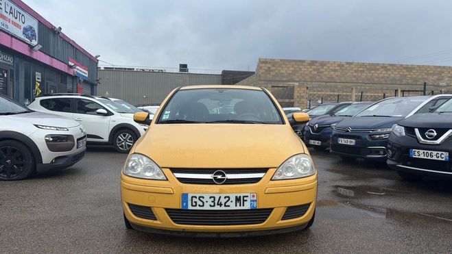 Opel Corsa III (2) 1.0 CITY TWINPORT  FAIBLE KM Jaune de 2005