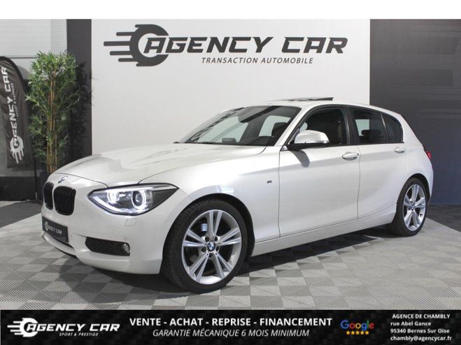 Cliquer pour voir la photo suivante BMW Serie 1 118d F20 143CH M Sport - TOIT OUVRANT Blanc de 2012