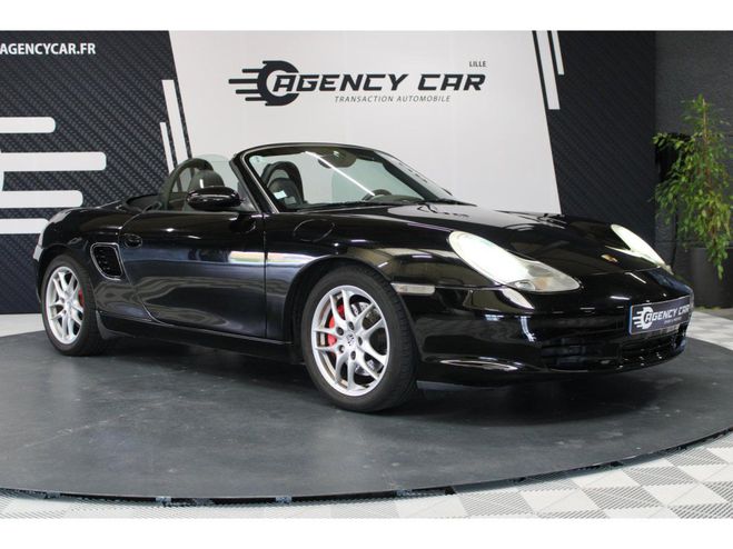 Porsche Boxster S 986 3.2i 260 PHASE 2 Suivi complet Auc NOIR de 2003