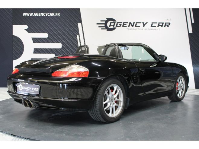 Porsche Boxster S 986 3.2i 260 PHASE 2 Suivi complet Auc NOIR de 2003