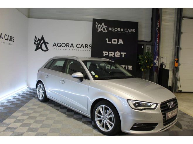 Audi A3 Sportback 2.0 TDI - 150 8V Ambition Luxe GRIS CLAIR de 2013