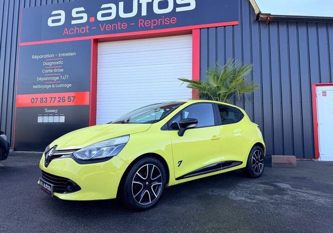 Renault Clio IV 1.2 I 16V 75 CV SEVEN GPS- CLIM JANTE Jaune de 2013