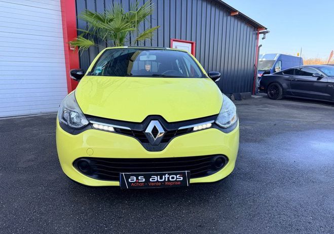 Renault Clio IV 1.2 I 16V 75 CV SEVEN GPS- CLIM JANTE Jaune de 2013