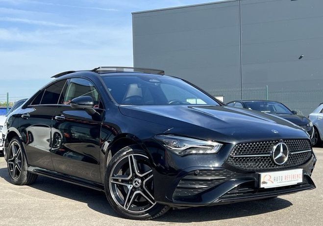 Mercedes Classe CLA Classe 250 E HYBRID EQ 218 CH AMG LINE 8 Noir de 2024