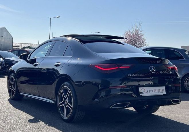 Mercedes Classe CLA Classe 250 E HYBRID EQ 218 CH AMG LINE 8 Noir de 2024