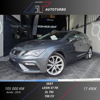  Voir d&eacute;tails -Seat Leon ST 2.0 TDI 150CH FAP FR &agrave;  Le Pont-de-Claix (38)