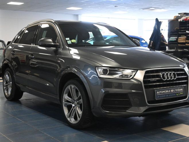 Audi Q3 2.0 TDI 150 ch Quattro S line Gris de 2016
