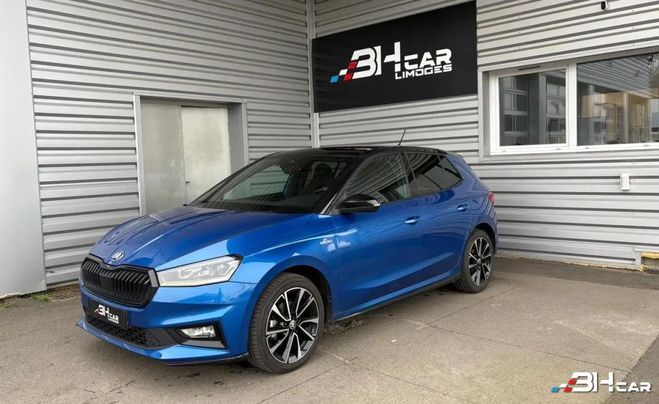Skoda Fabia 1.5 TSI 150 EVO SPORT MONTE CARLO DSG BV Bleu de 2022