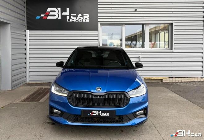 Skoda Fabia 1.5 TSI 150 EVO SPORT MONTE CARLO DSG BV Bleu de 2022